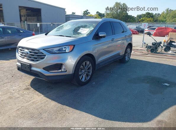 2FMPK3K91LBA56713 2020 FORD EDGE Silver Передня ліва чверть