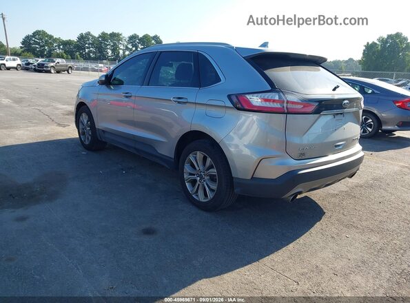 2FMPK3K91LBA56713 2020 FORD EDGE Silver Задня ліва чверть