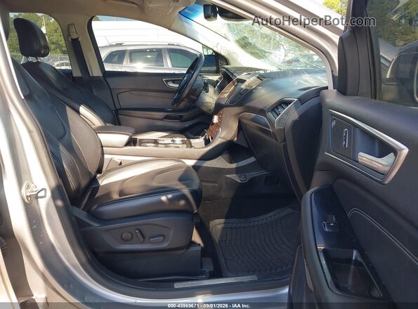 2FMPK3K91LBA56713 2020 FORD EDGE Silver Вид салону спереду