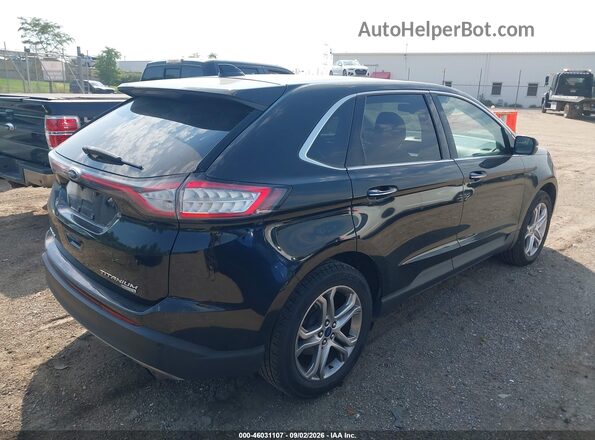 2FMPK3K92HBB12293 2017 FORD EDGE Black Rear right