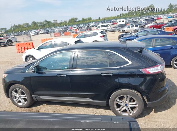 2FMPK3K92HBB12293 2017 FORD EDGE Black 360 interior view