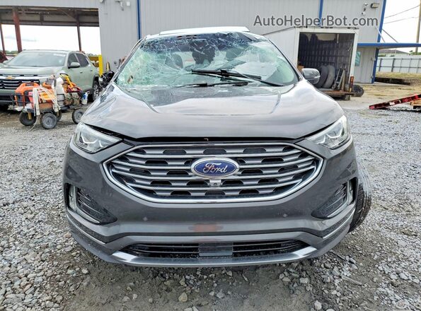 2FMPK3K92KBB45124 2019 FORD EDGE Gray Vista frontal