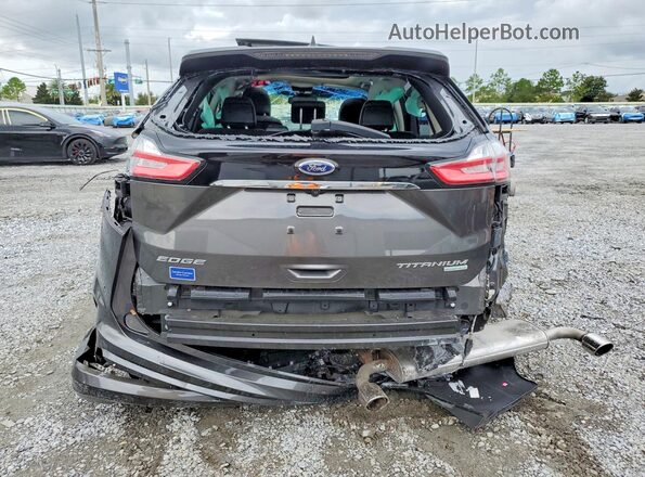 2FMPK3K92KBB45124 2019 FORD EDGE Gray Vista trasera