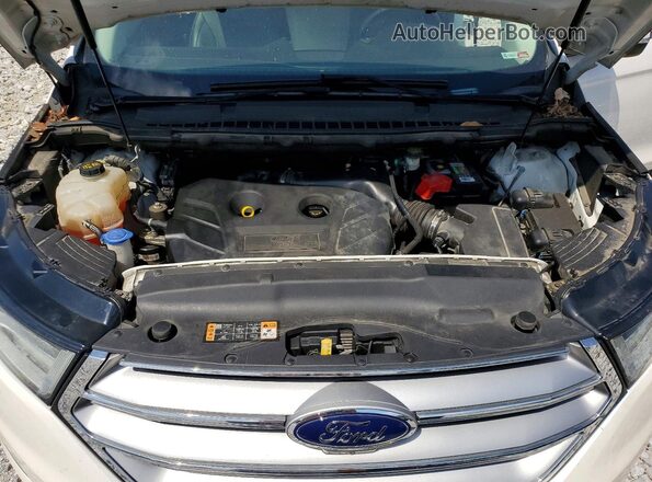 2FMPK3K95GBC34161 2016 FORD EDGE Белый Вид подкапотного пространства