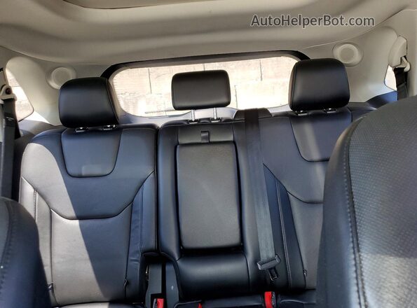 2FMPK3K95GBC34161 2016 FORD EDGE Белый Вид задних сидений