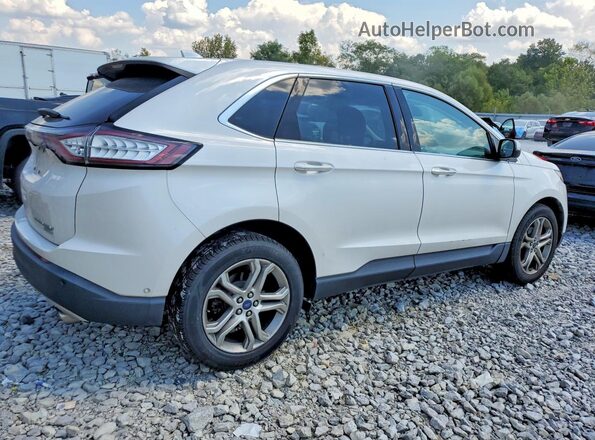 2FMPK3K95GBC34161 2016 FORD EDGE Белый Задняя правая четверть