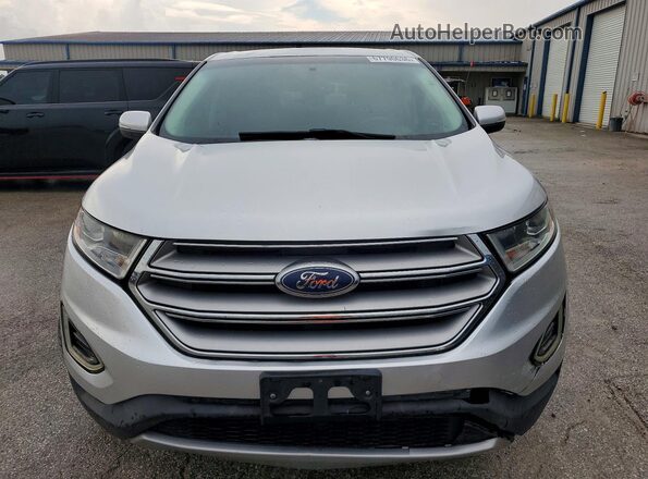 2FMPK3K97JBB43853 2018 FORD EDGE Серебряный Вид спереди