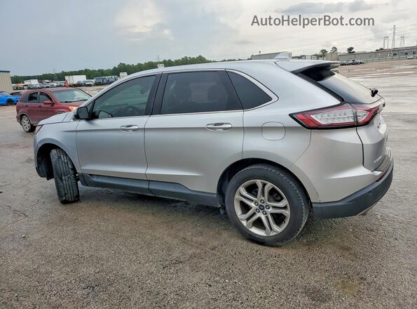 2FMPK3K97JBB43853 2018 FORD EDGE Серебряный Задняя левая четверть