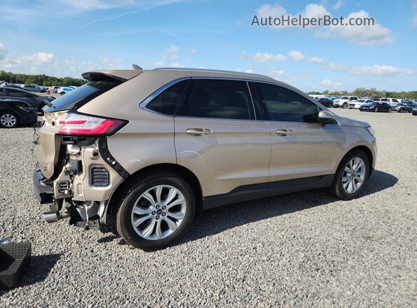 2FMPK3K98LBA39908 2020 FORD EDGE Tan უკანა მარჯვენა