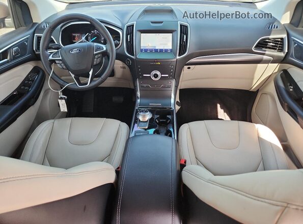 2FMPK3K98LBA39908 2020 FORD EDGE Tan წინა პანელის ხედი