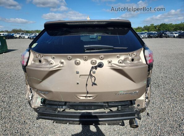 2FMPK3K98LBA39908 2020 FORD EDGE Tan უკანა ხედი