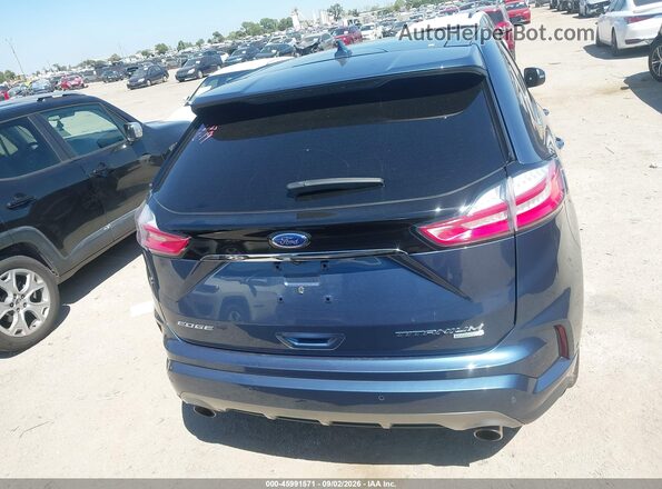 2FMPK3K99KBB69114 2019 FORD EDGE Blue 