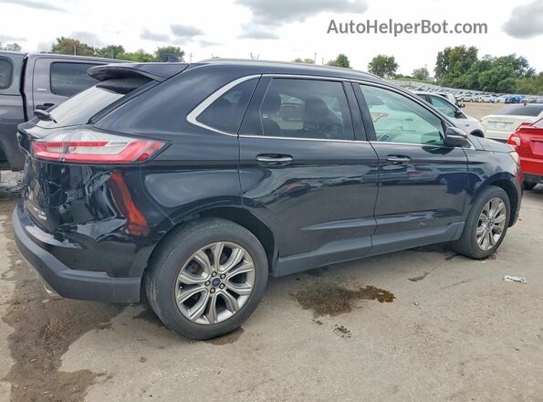 2FMPK3K99KBC64613 2019 FORD EDGE Black Trasero derecho