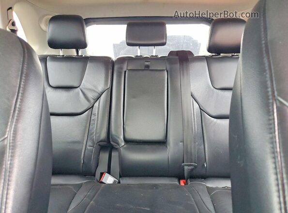 2FMPK3K99KBC64613 2019 FORD EDGE Black Vista de los asientos traseros