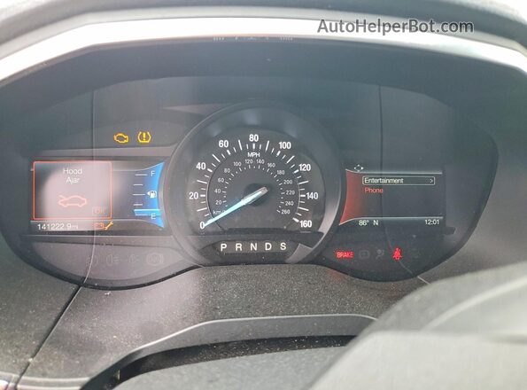 2FMPK3K99KBC64613 2019 FORD EDGE Black Vista del cuadro de instrumentos