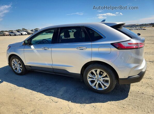 2FMPK3K9XKBB37482 2019 FORD EDGE Silver Rear left
