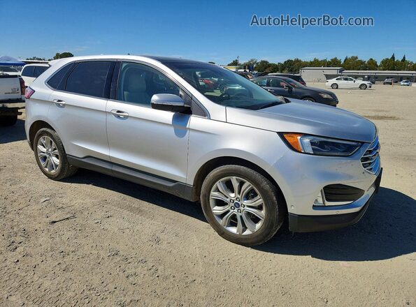 2FMPK3K9XKBB37482 2019 FORD EDGE Silver Front right