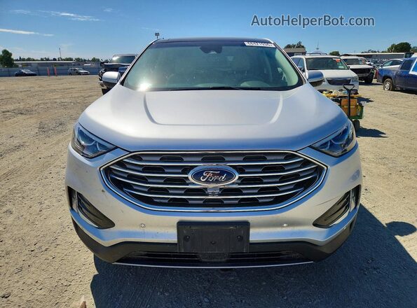 2FMPK3K9XKBB37482 2019 FORD EDGE Silver Front view