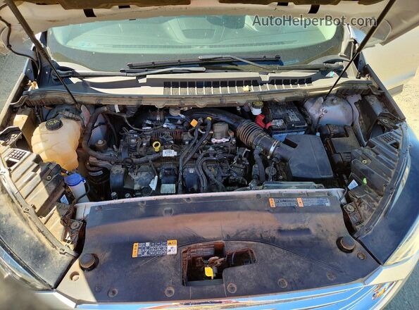 2FMPK3K9XKBB37482 2019 FORD EDGE Silver Rear interior view