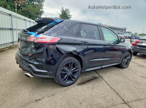 2FMPK4AP0KBC08825 2019 FORD EDGE Black Trasero derecho
