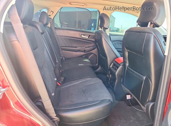 2FMPK4AP1GBB53194 2016 FORD EDGE Red Вид задньої частини салону
