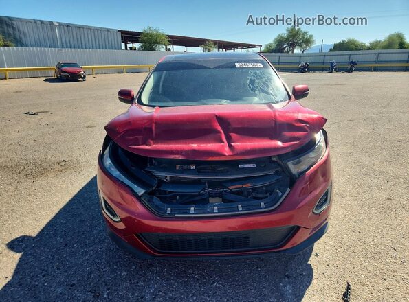 2FMPK4AP1GBB53194 2016 FORD EDGE Red Вид спереду