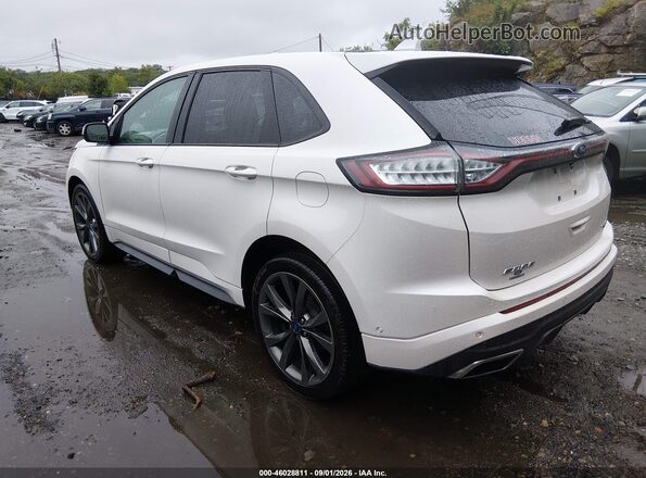 2FMPK4AP1JBB55308 2018 FORD EDGE White Rear left