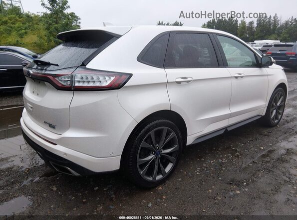 2FMPK4AP1JBB55308 2018 FORD EDGE White Rear right