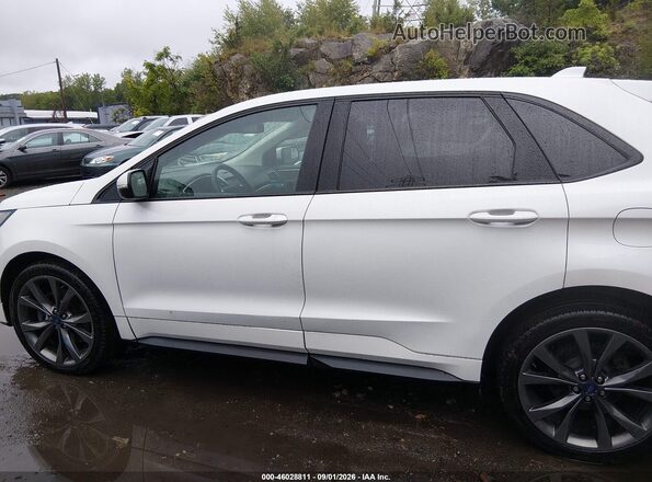 2FMPK4AP1JBB55308 2018 FORD EDGE White 360 interior view