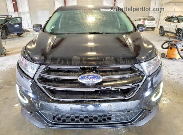 2FMPK4AP2GBB57920 2016 FORD EDGE Black Widok z przodu