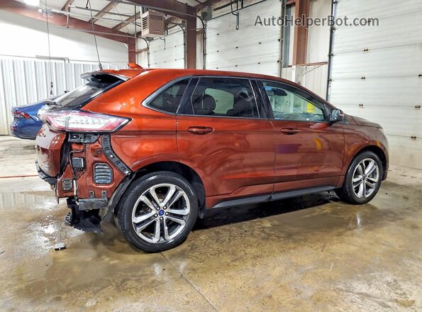 2FMPK4AP2GBC31465 2016 FORD EDGE Burgundy Tył prawy