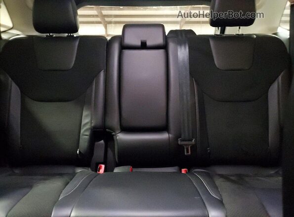 2FMPK4AP2GBC31465 2016 FORD EDGE Burgundy Widok tylnych siedzeń