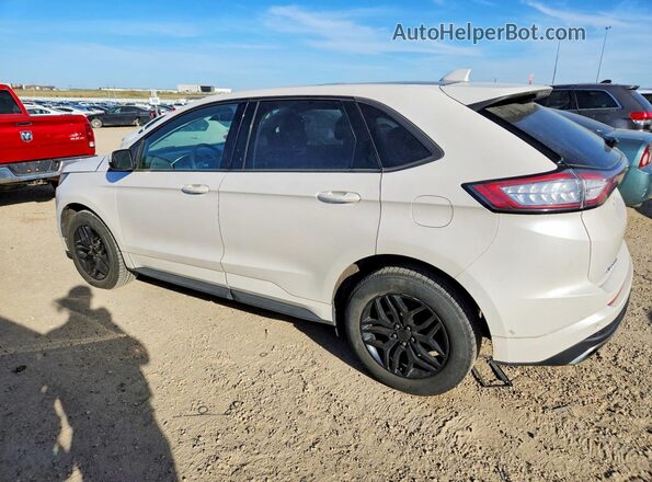 2FMPK4AP4HBC46227 2017 FORD EDGE White Trasero izquierdo
