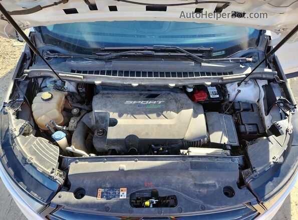2FMPK4AP4HBC46227 2017 FORD EDGE White Vista interior trasera