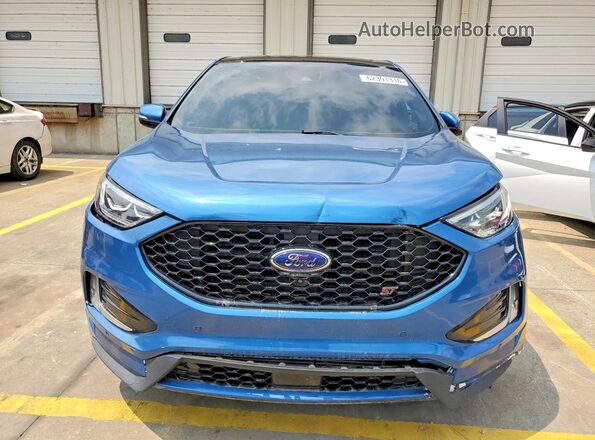 2FMPK4AP4KBC71880 2019 FORD EDGE Blue წინა ხედი