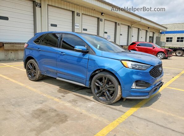 2FMPK4AP4KBC71880 2019 FORD EDGE Blue წინა მარჯვენა