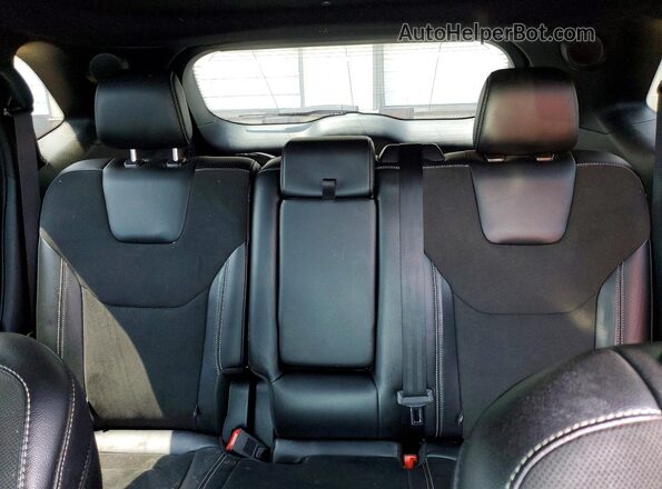 2FMPK4AP4KBC71880 2019 FORD EDGE Blue უკანა სავარძლების ხედი