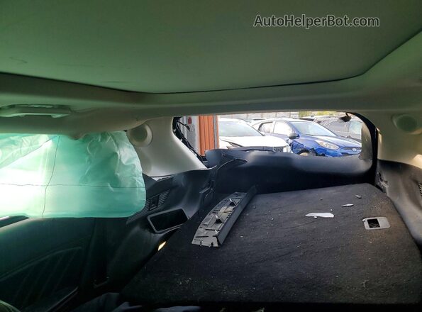 2FMPK4APXHBC56437 2017 FORD EDGE Black Rear seats view