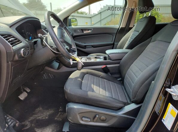 2FMPK4G91LBA68536 2020 FORD EDGE Black Вид салону спереду