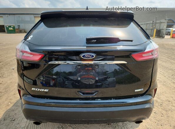 2FMPK4G91LBA68536 2020 FORD EDGE Black Вид ззаду