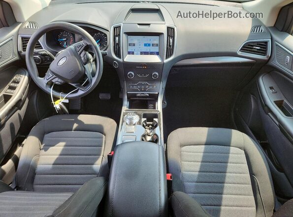 2FMPK4G91LBA68536 2020 FORD EDGE Black Вид панелі приладів