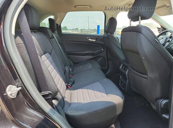 2FMPK4G91LBA68536 2020 FORD EDGE Black Вид задньої частини салону