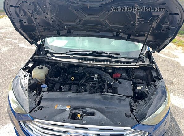 2FMPK4G92LBA60882 2020 FORD EDGE Blue Սալոնի դիմացի տեսք