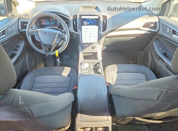 2FMPK4G93NBA26114 2022 FORD EDGE Gray Առջևի վահանակի տեսք