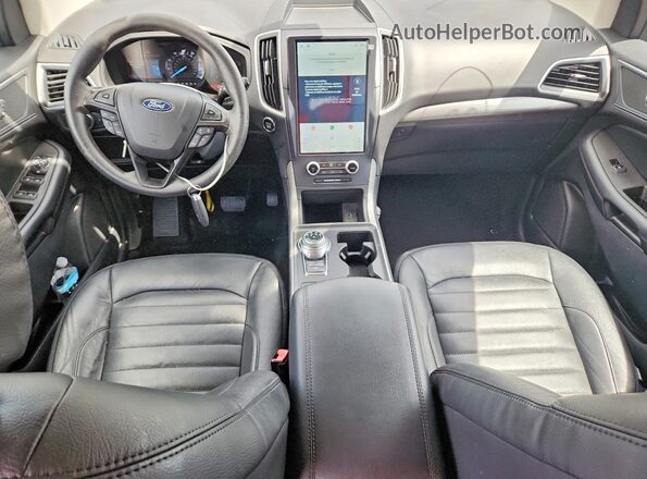 2FMPK4G97NBA22034 2022 FORD EDGE Gray Widok deski rozdzielczej