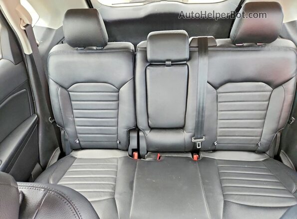 2FMPK4G97NBA22034 2022 FORD EDGE Gray Widok tylnych siedzeń