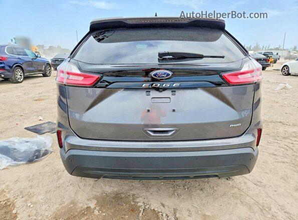 2FMPK4G97NBA22034 2022 FORD EDGE Gray Widok z tyłu