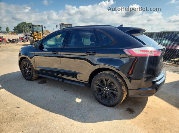2FMPK4G97NBA42378 2022 FORD EDGE Black VIN კოდის სტიკერის ხედი