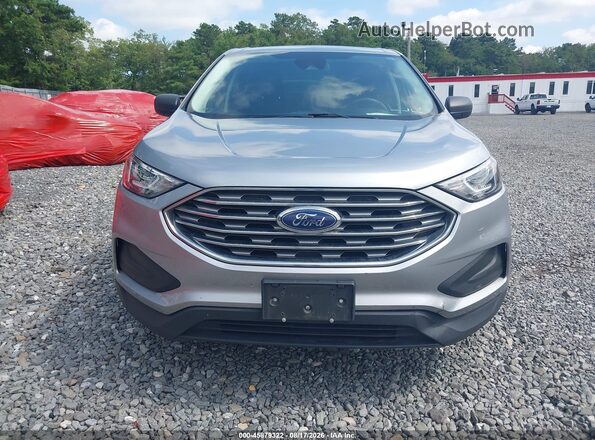 2FMPK4G97NBA87790 2022 FORD EDGE Silver Widok zestawu wskaźników