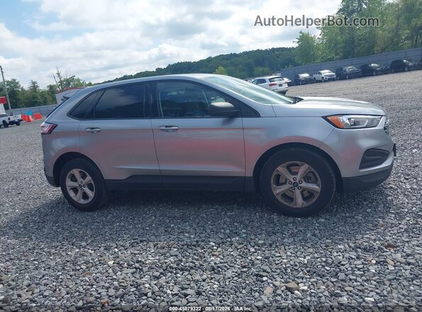 2FMPK4G97NBA87790 2022 FORD EDGE Silver Widok wnętrza z tyłu